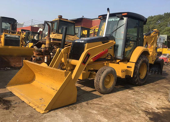 Chine Rouleau de route d'occasion du seau 3.3m3 de chargeur de pelle rétro de CAT 420F fournisseur