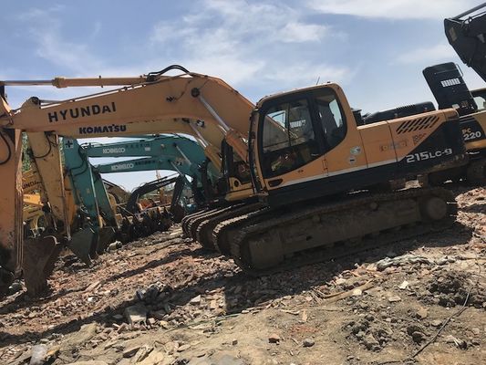Le moteur 21T Hyundai R215LC-9 de Hyundai D6BV-C a utilisé l'excavatrice Machine fournisseur