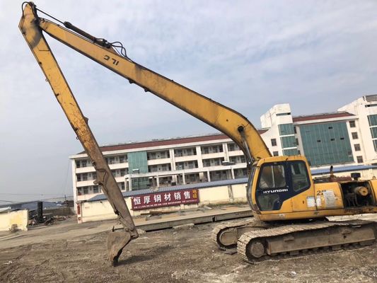 la taille 21M Long Boom Hyundai R210-5D de chaussure de 600mm a utilisé l'excavatrice Machine fournisseur