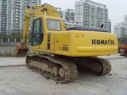 20 portée du seau PC200-6 de la tonne 0.8cbm la longue a utilisé l'excavatrice de KOMATSU fournisseur
