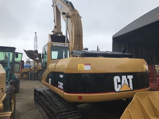 0,6 chenilles 330C Cat Used Excavators de Ton Max Digging Height 5780mm fournisseur