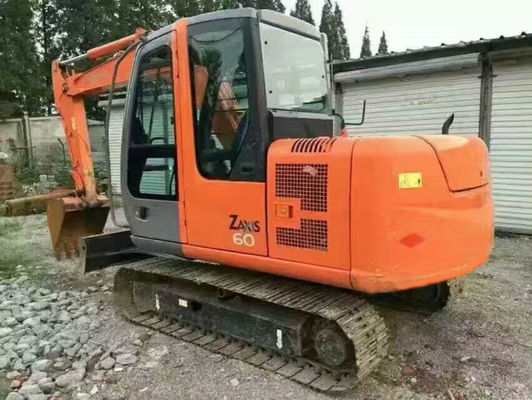 ZX60 capacité 6 Ton Mini Used Hitachi Excavator du seau 0.3m3 fournisseur