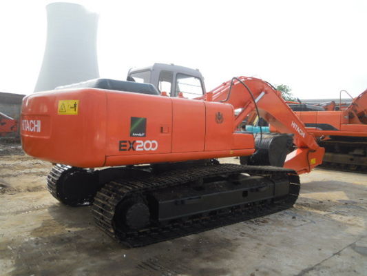 excavatrice de Hitachi d'occasion de déplacement de 20T 0.8cbm EX200-5 6.5L fournisseur
