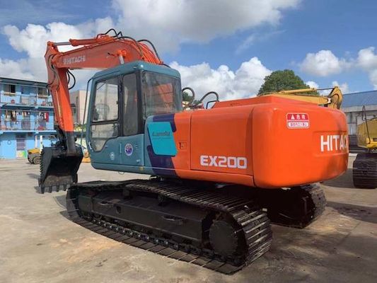 Les heures de travail 4074h 0.8cbm EX200-3 ont utilisé l'excavatrice de Hitachi fournisseur
