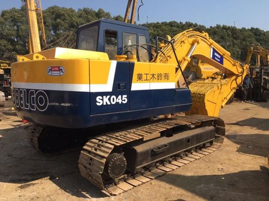 0.5m3 excavatrices de Kobelco d'occasion du seau 12ton SK045 fournisseur