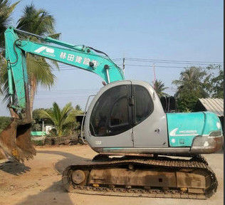 0.5M3 le poids du seau 12T 2006 ans SK120-5 a utilisé l'excavatrice de Kobelco fournisseur