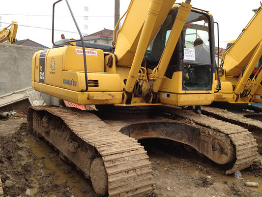 Le poids 22T KOMATSU Pc220-7 du seau 1m3 a employé Mini Diggers fournisseur