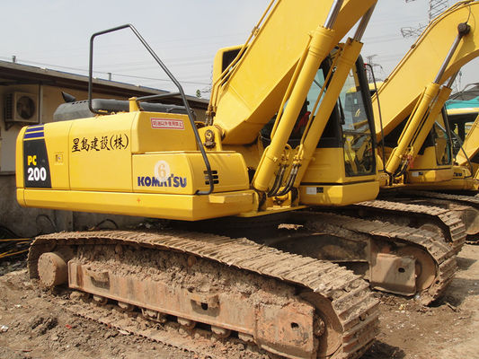 excavatrice de chenille utilisée par 0.8m3 de seau de 19.9T KOMATSU Pc200-8 fournisseur