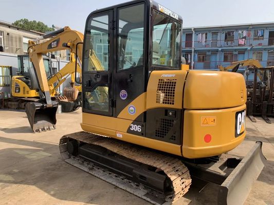 0.3m3 le seau 5800kg Caterpillar 306D a utilisé l'excavatrice de chenille fournisseur