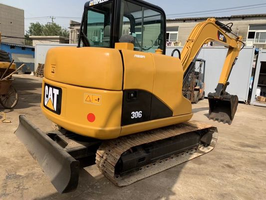 0.3m3 le seau 5800kg Caterpillar 306D a utilisé l'excavatrice de chenille fournisseur