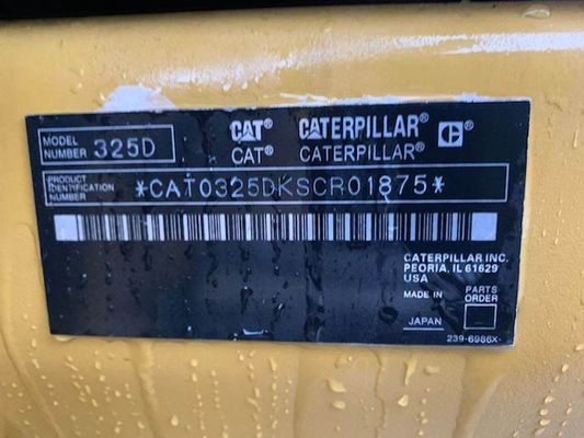 Bêcheurs d'occasion de Caterpillar 325D de seau de 2011 ans 1.6m3 fournisseur