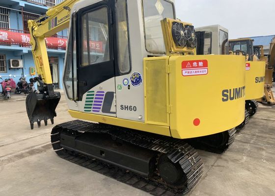 4 cylindres 2003 le poids 6t de l'an 4200h SH60 ont utilisé l'excavatrice de Sumitomo fournisseur