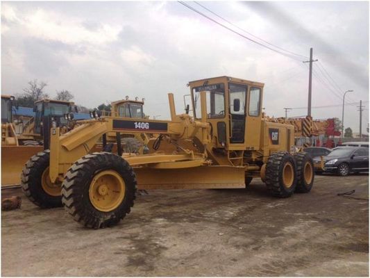10.3L le déplacement 123KW Caterpillar 140G a employé la niveleuse de moteur fournisseur