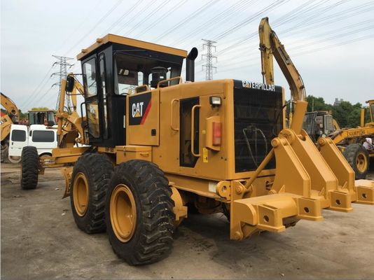 La puissance Caterpillar 12H de 123KW 2000rpm a employé la niveleuse de route fournisseur