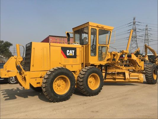 10.3L le déplacement 21000kg Caterpillar 120H a employé la niveleuse de moteur fournisseur
