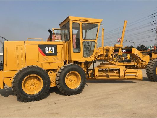 10.3L le déplacement 21000kg Caterpillar 120H a employé la niveleuse de moteur fournisseur