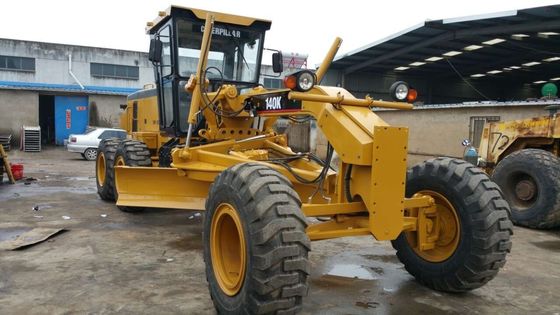 7.2L le déplacement 17510kg Caterpillar 140K a employé la niveleuse de moteur fournisseur