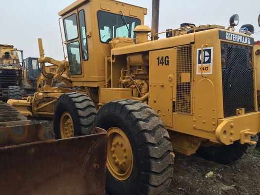 134.2kw Max Power 18440kg Caterpillar 14G a employé la niveleuse de moteur fournisseur