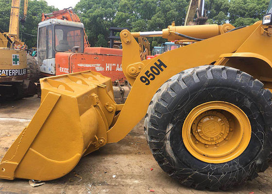 162kw chargeur de roue d'occasion de CAT 950H de la charge évaluée 5000kg fournisseur