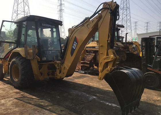 Rouleau de route d'occasion du seau 3.3m3 de chargeur de pelle rétro de CAT 420F fournisseur