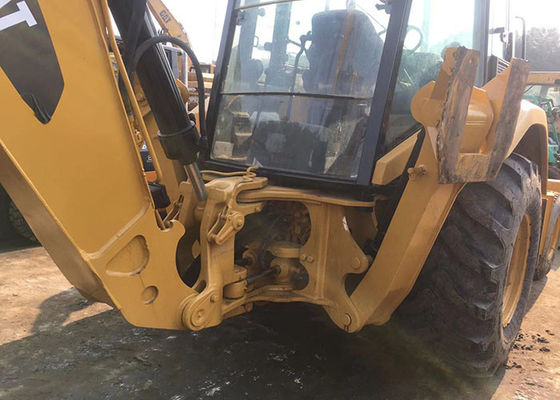 Rouleau de route d'occasion du seau 3.3m3 de chargeur de pelle rétro de CAT 420F fournisseur