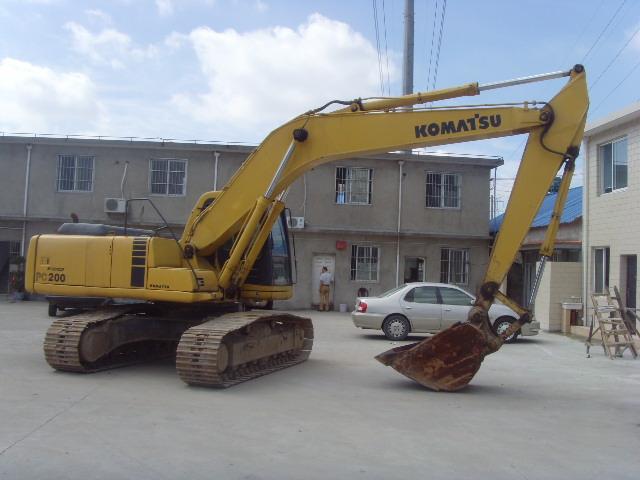 20 portée du seau PC200-6 de la tonne 0.8cbm la longue a utilisé l'excavatrice de KOMATSU 1