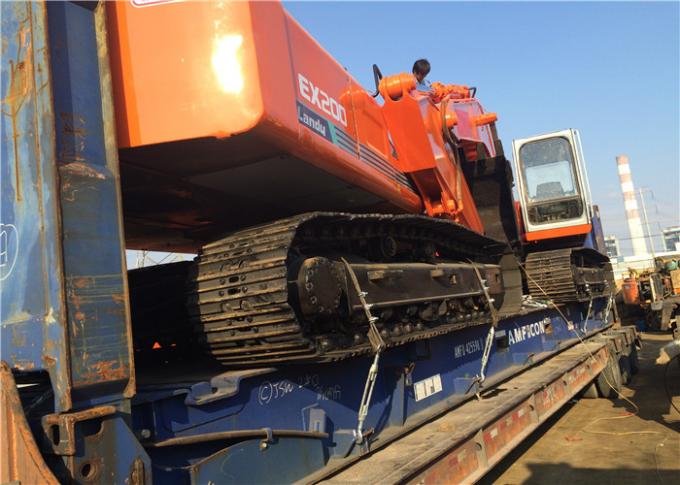 Les cylindres JAPON EX200-1 Hitachi de 92% Uc 6 ont utilisé des excavatrices 1