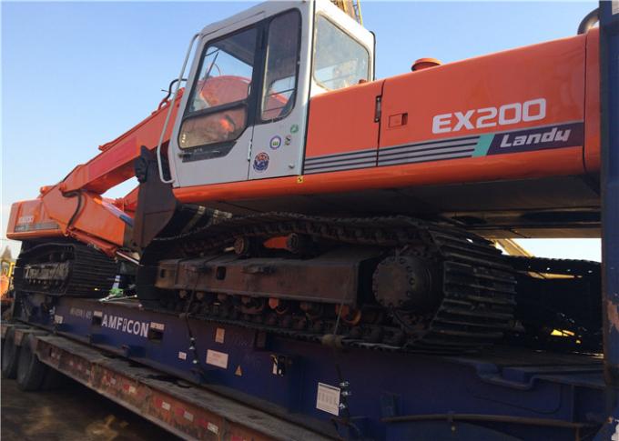 Les cylindres JAPON EX200-1 Hitachi de 92% Uc 6 ont utilisé des excavatrices 0