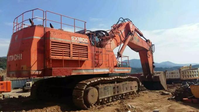 La taille 800mm de chaussure de 2011 ans 180 tonnes EX1800 a utilisé l'excavatrice de Hitachi 1
