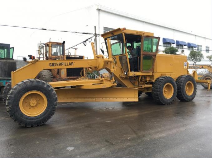21000kg 8700*2400*3000mm Caterpillar 12G a employé la niveleuse de moteur 1