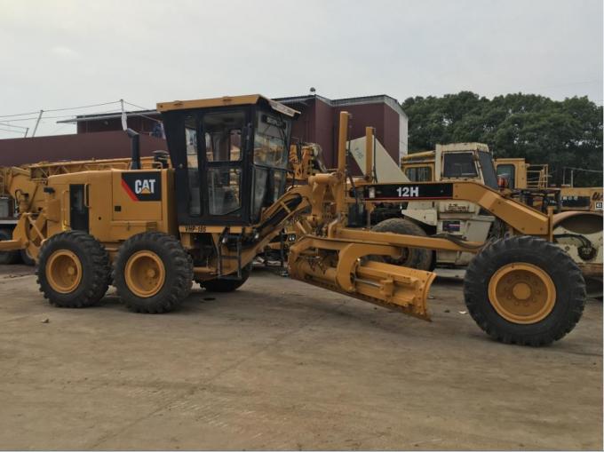 La puissance Caterpillar 12H de 123KW 2000rpm a employé la niveleuse de route 1