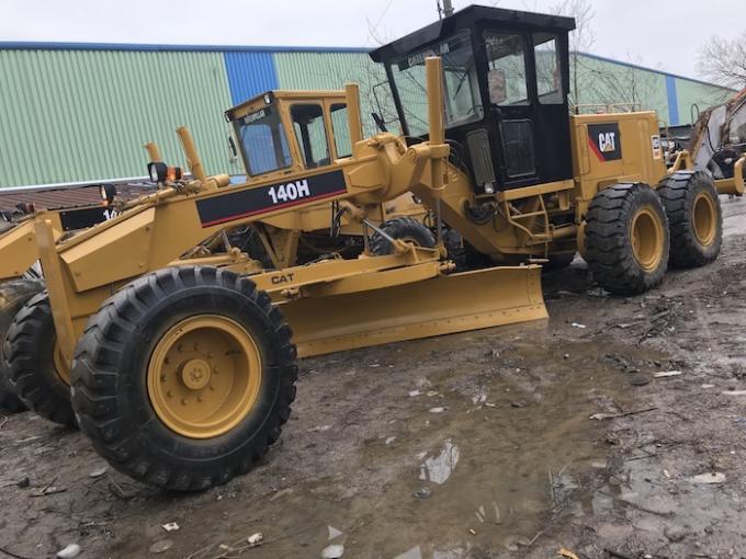 Niveleuse de moteur de Caterpillar 140H de cylindres de Max Power 185HP 6 vieille 0