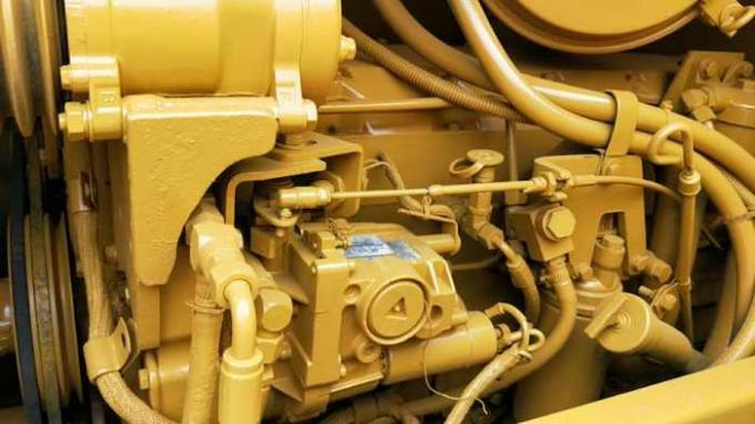 rouleau de route d'occasion de Caterpillar CS-583C du déplacement 6.6L 2