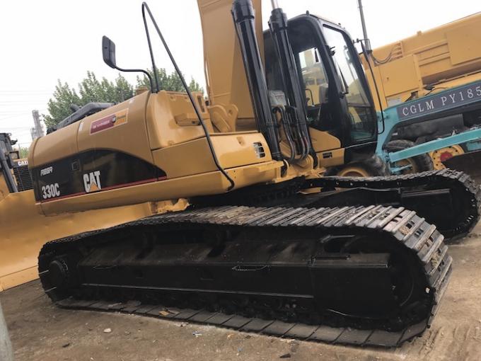 0,6 chenilles 330C Cat Used Excavators de Ton Max Digging Height 5780mm 0