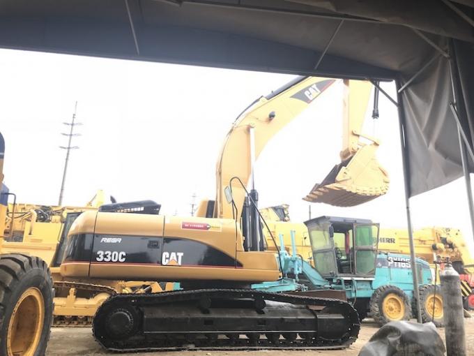 5.5km/H seau mini 330C vieille Cat Excavator de la vitesse 0.8m3 0