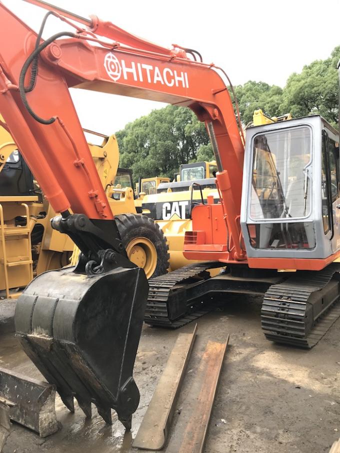 bêcheurs de Hitachi d'occasion de la vitesse 5km/H EX60-1 de 6000kg 0.3CBM 4