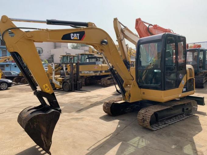 0.3m3 le seau 5800kg Caterpillar 306D a utilisé l'excavatrice de chenille 1