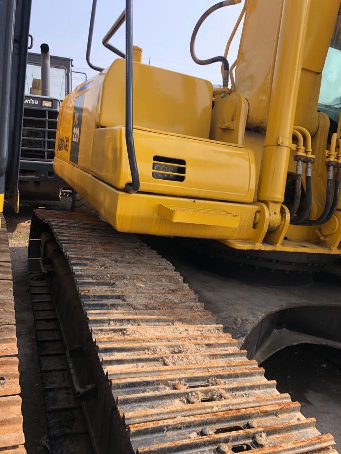 5.5km/H excavatrice utilisée par chenille de la vitesse 107KW PC220-7 KOMATSU 0