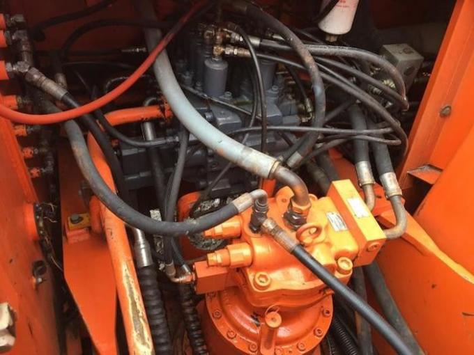 Bonne machine utilisÃ©e DOOSAN DH220LC-7 2009 faite, fournisseur original d'excavatrice de la Chine de peinture