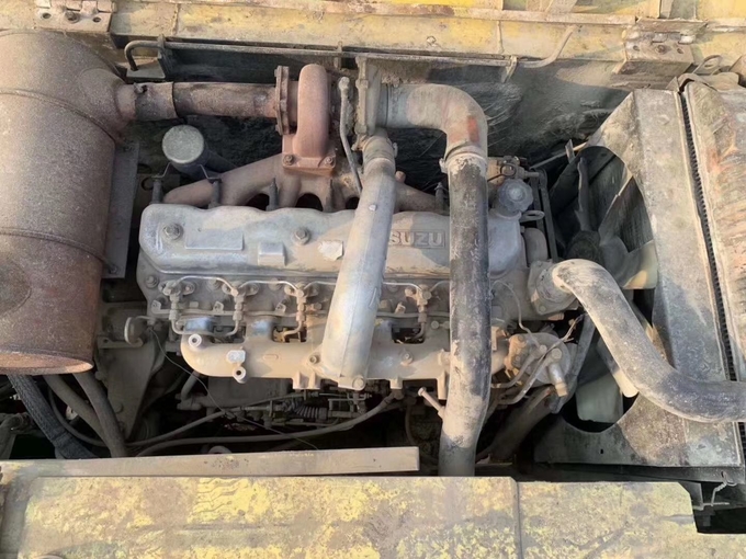 5.883L excavatrice Second Hand du seau SH200 Japon du déplacement 0.7m3 1